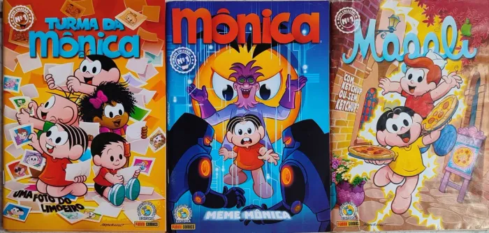 Gibis Turma da Mônica em Português e Espanhol