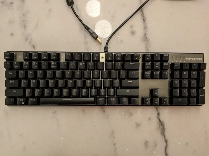 Teclado mecânico Motospeed ck104
