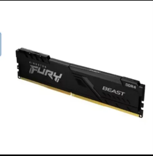 2 memórias rans fury 8gb ddr4 3200mhz (usado)