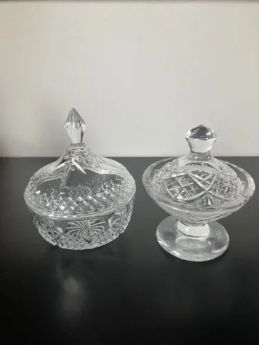 2 Bombonieres em Cristal