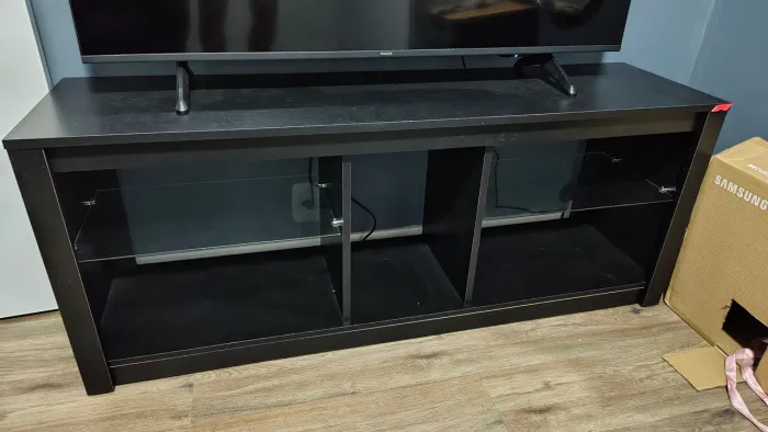 RACK GAMER preto com led