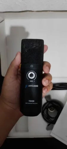 MICROFONE CONDENSADOR ARCANO TSION !!!
