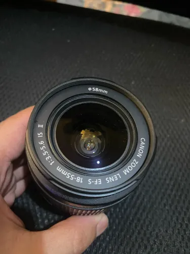 lente canon efs 18-55 mm is II