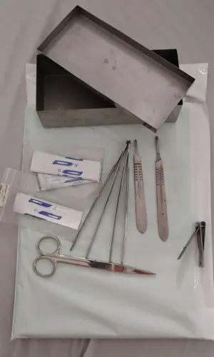 Kit dissecação veterinário para estudantes