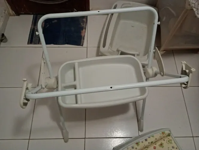 Banheira e trocador 