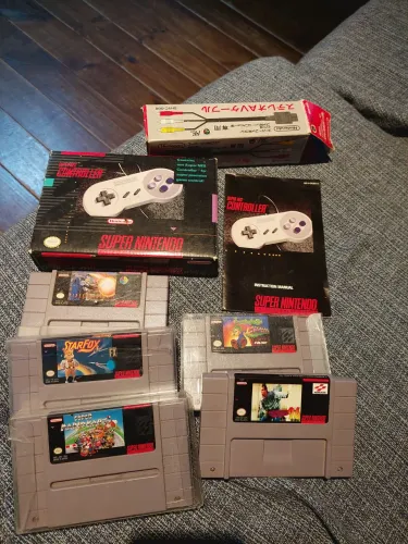 Lote itens originais Nintendo