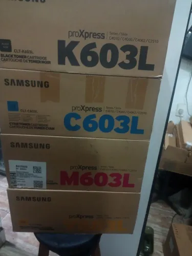Toner Samsung CLT 603 4 cores (leia a descrição)