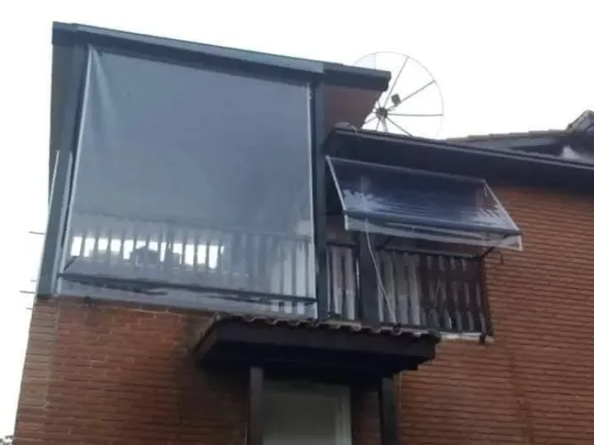 Toldos transparente