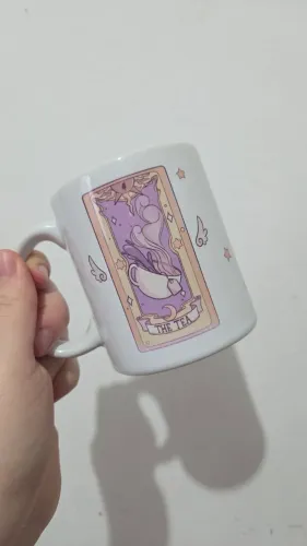 Caneca Cartas Coffee e Tea Kaol