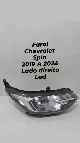 Farol Chevrolet Spin 2019 2020 2021 2022 2023 2024 Lado Direito LED