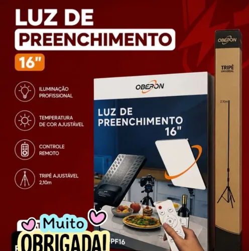 Luz de preenchimento 16 polegadas