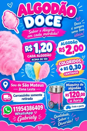 Algodão doce