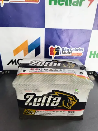 Bateria Zetta 60ah