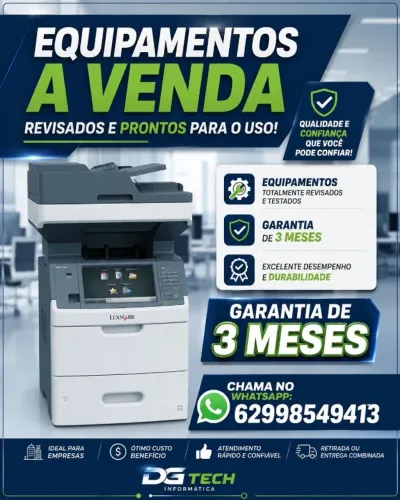 OFERTA ESPECIAL EM IMPRESSORAS