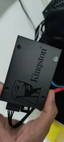 SSD Kingston 240 GB saúde %79 funcionando perfeitamente já formatado