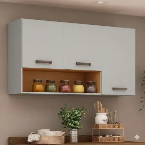 Armário Aéreo com 3 Portas Fendi/Fendi Produto Novo