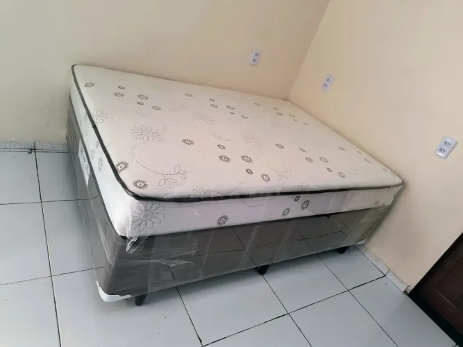 Cama Casal De Mola Higienizada