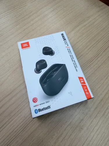 Fones de Ouvido Bluetooth JBL WAVE 100TWS