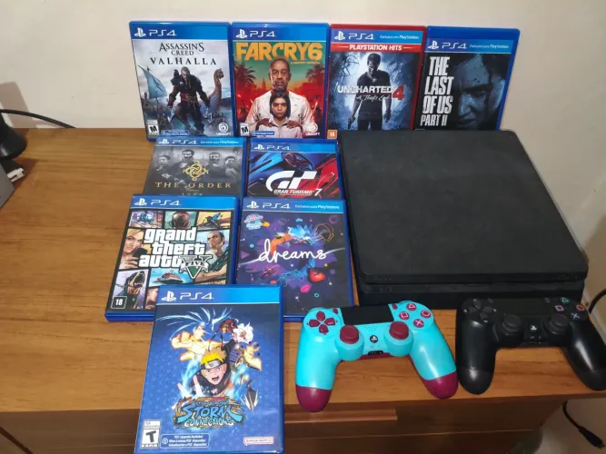 Vendo PS4 1TB Muito Conservado