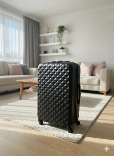 Mala de Viagem 23KG Nova - Rodinhas 360°, Resistente e Moderna