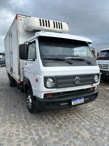 Vw 10.160 Ano: 2014 Com Baú Frio Gancheiro para Congelar