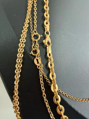 Correntes Femininas de ouro 18k procedência garantia eterna