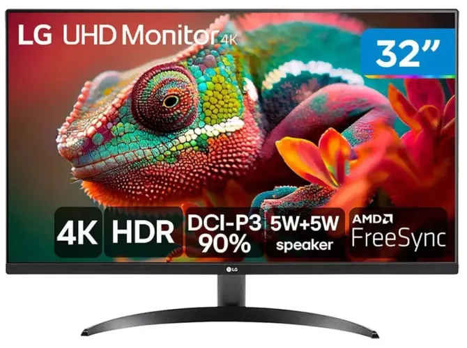 ? MONITOR LG 32? 4K ? IMAGEM ABSURDAMENTE NÍTIDA! ?