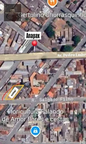 Área à venda, 660 m² por R$ 600.000 - Setor Central - Anápolis/GO
