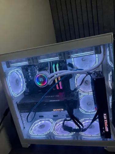 PREÇO BAIXO) PC Gamer Ryzen 7 5800X + RTX 3070 + 32GB + SSD 1TB + Water Cooler 360 + RGB