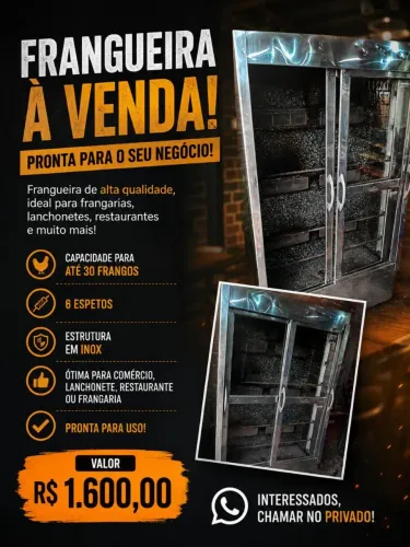 Frangueira a venda 