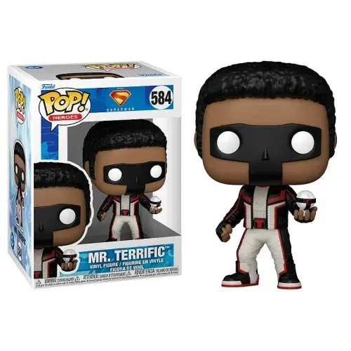 Funko Pop! Movies/Filmes: Dc Comics Superman Mr Terrific Senhor Incrivel #584