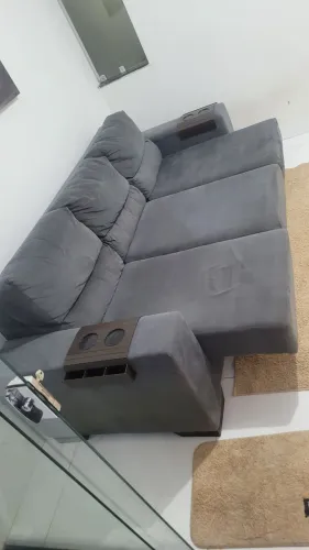 SOFÁ RETRATIL - FEITO EM ESTOFARIA