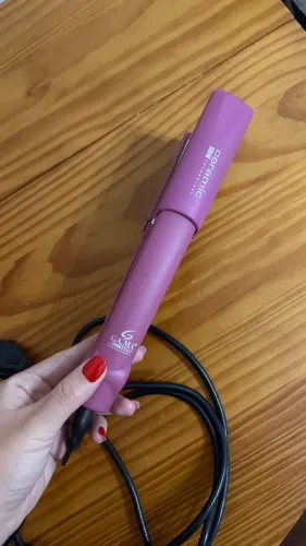 Prancha de cabelo rosa (GAMA)