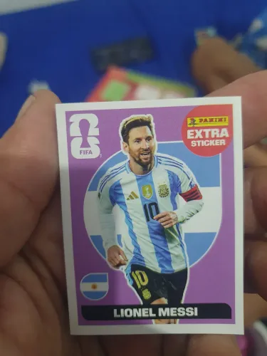 Figurinha do Messi Original