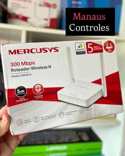 Roteador Wi-Fi 2.4GHz de 300 Mbps 