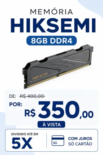 MEMÓRIA RAM DDR4 DE 8GB HIKSEMI