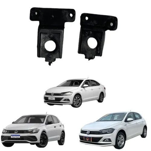 Kit garra reparo farol esquerdo vw polo/virtus 2018 a 2022 Polo track 