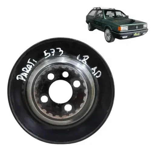 Polia Virabrequim Volkswagen Parati Gol Gl 1982 1995 1.8 Ap