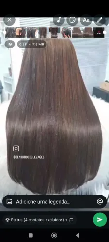 Mega hair tela