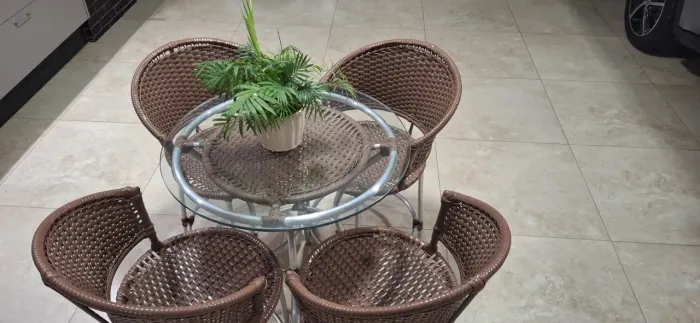 Mesa de vidro 