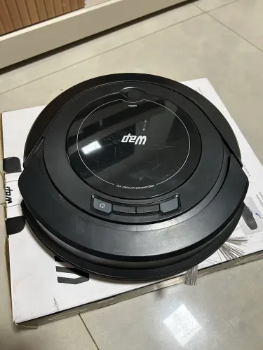 Vendo Robô Aspirador De Pó Wap Robot W90 30w 250ml Bivolt Preto (usado)