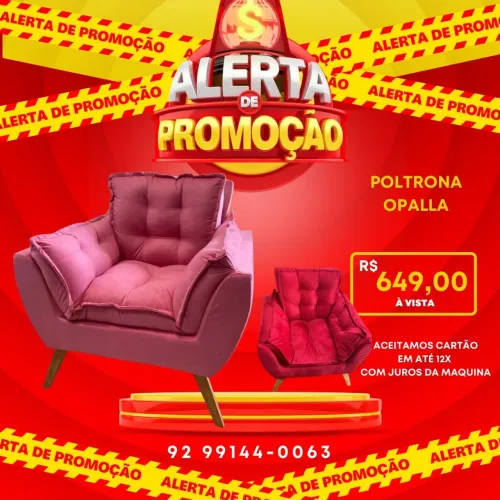 Poltrona super confortável em promoção