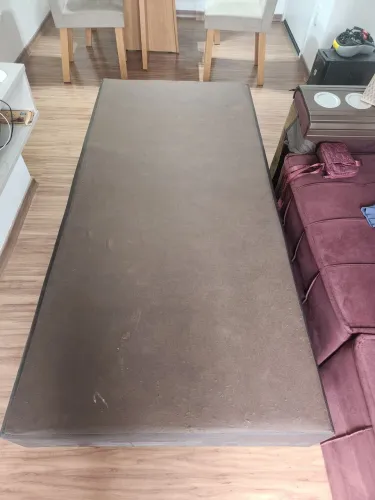 Base cama box solteiro ortobom