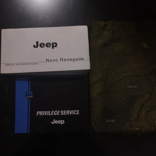 Manual jeep Renegade kit completo 