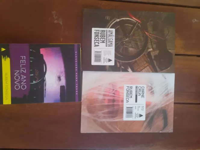 Kit com 3 livros de Rubem Fonseca