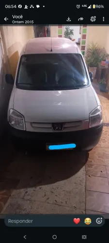 Peugeot Partner Furgão 1.6 16v/ 1.6 16V Flex 3P 2018
