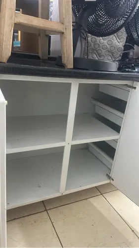 Balcão de cozinha de aço 