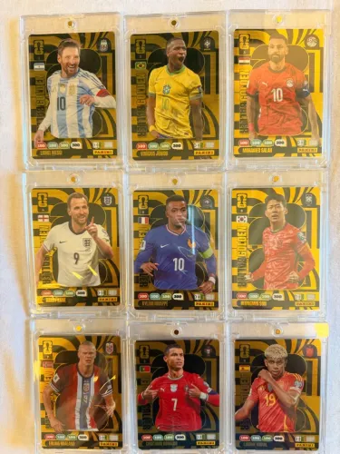 Kit Cards Gold Baller Adrenalyn Original  copa 2026