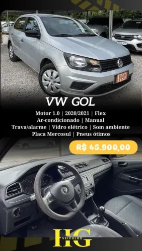 Volkswagen Gol Geração VII 1.0 12V Flex Mec. 4P 2021