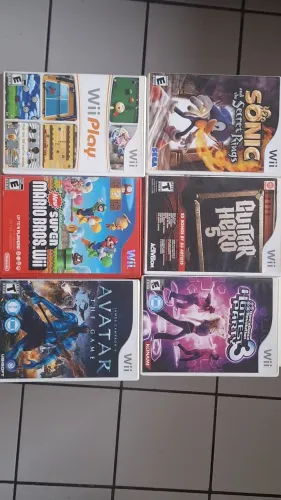 Lote de jogos wii 